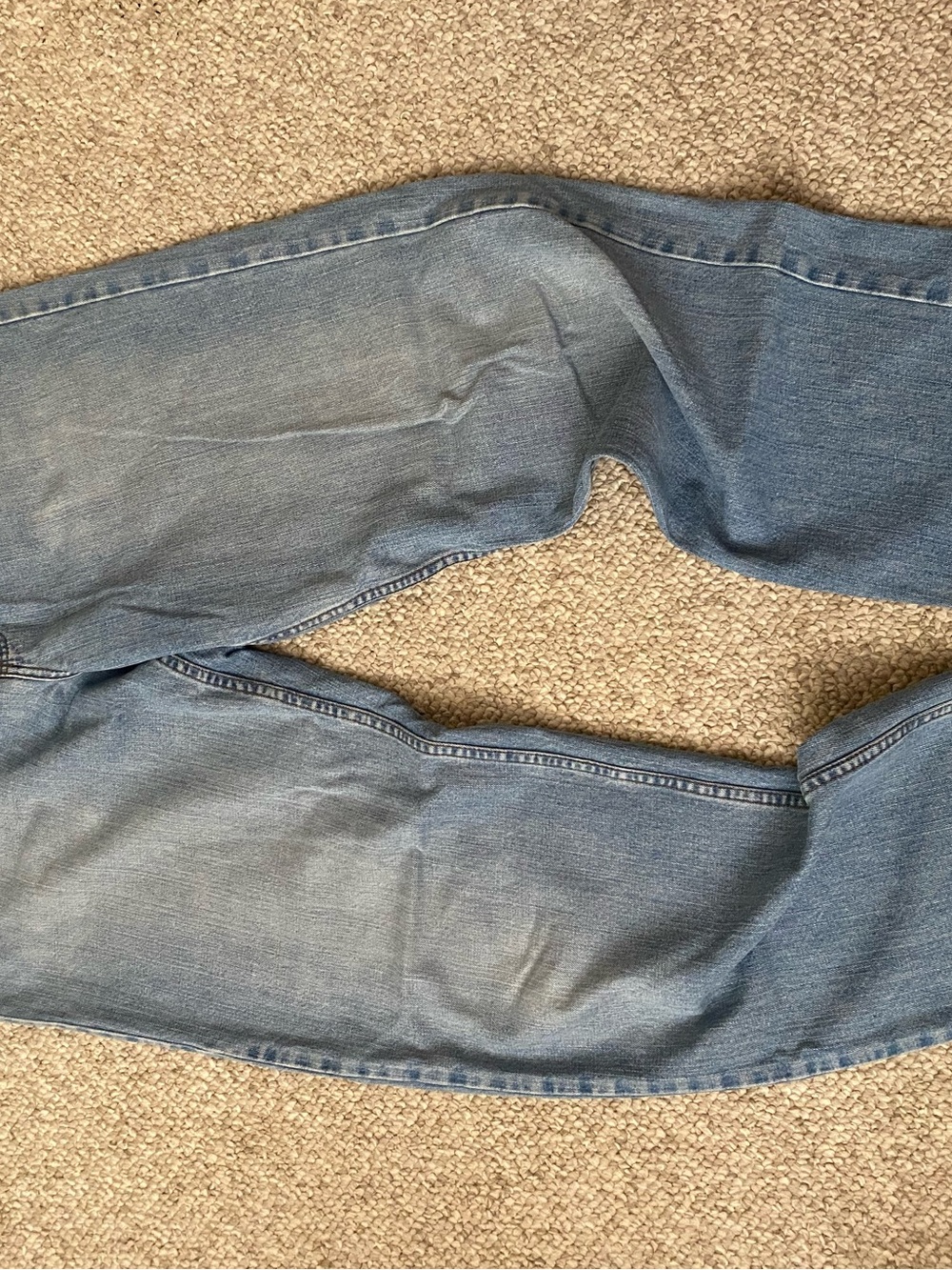 Axist Straight-Leg Light Blue Denim Jeans